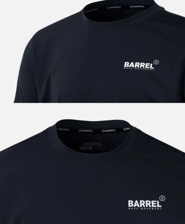 Barrel Men Vibe Sunset S/S Rashguard-BLACK - Rashguards | BARREL HK