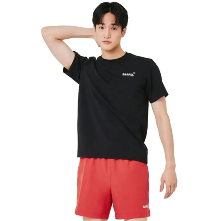 Barrel Men Vibe Sunset S/S Rashguard-BLACK - Rashguards | BARREL HK