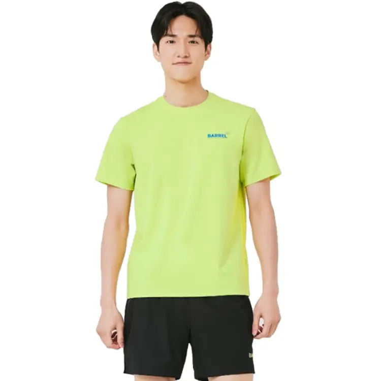 Barrel Men Vibe Sunset S/S Rashguard-GREEN - Rashguards | BARREL HK