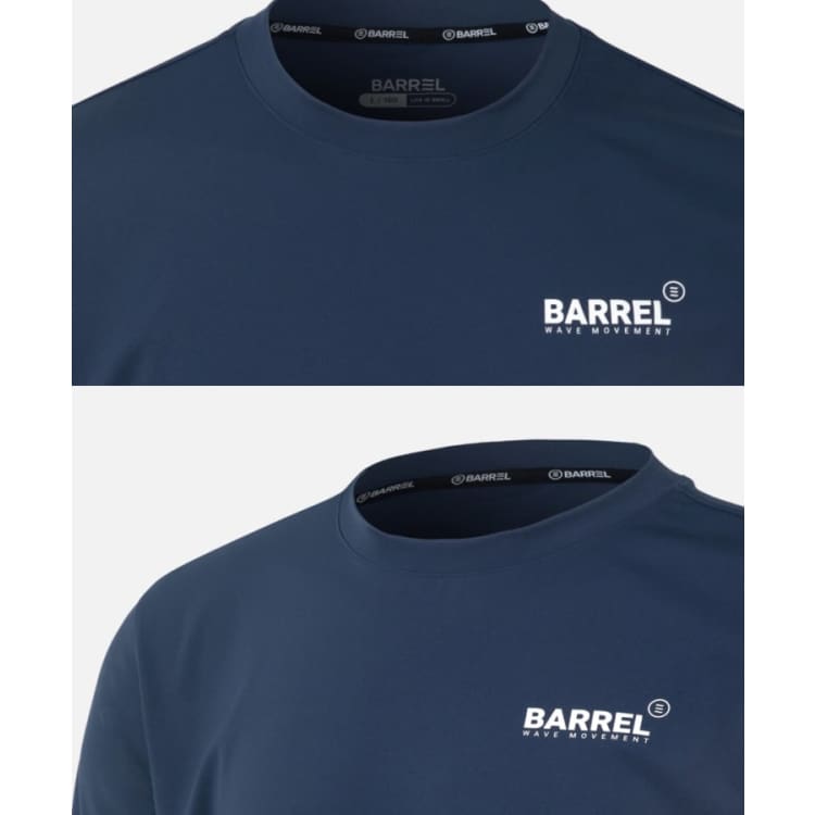 Barrel Men Vibe Sunset S/S Rashguard-BLUE - Rashguards | BARREL HK
