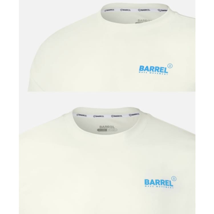 Barrel Men Vibe Sunset S/S Rashguard-IVORY - Rashguards | BARREL HK