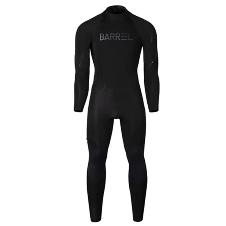 Barrel Mens 3mm Neoprene Back Zip Full Suit-BLACK - Fullsuits | BARREL HK