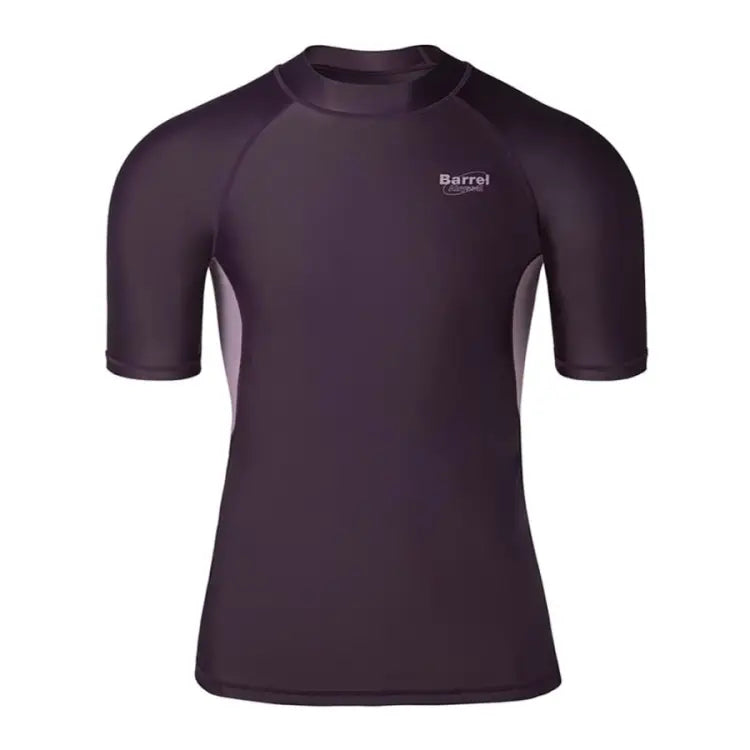 Barrel Mens Abyssal Short Sleeve Rashguard-OLD BURGUNDY - M / Burgundy - Rashguards | BARREL HK
