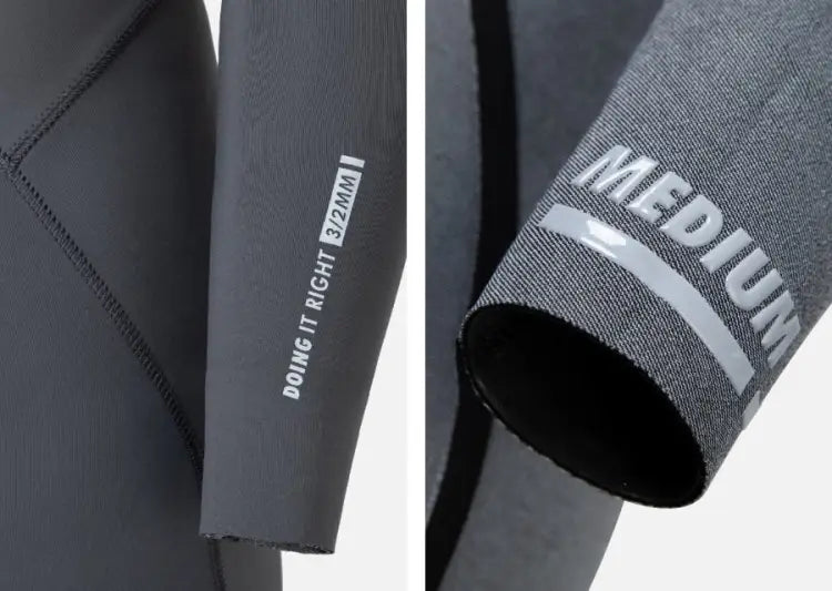 Barrel Mens DIR 3/2mm Fullsuit-CHARCOAL - Fullsuits | BARREL HK