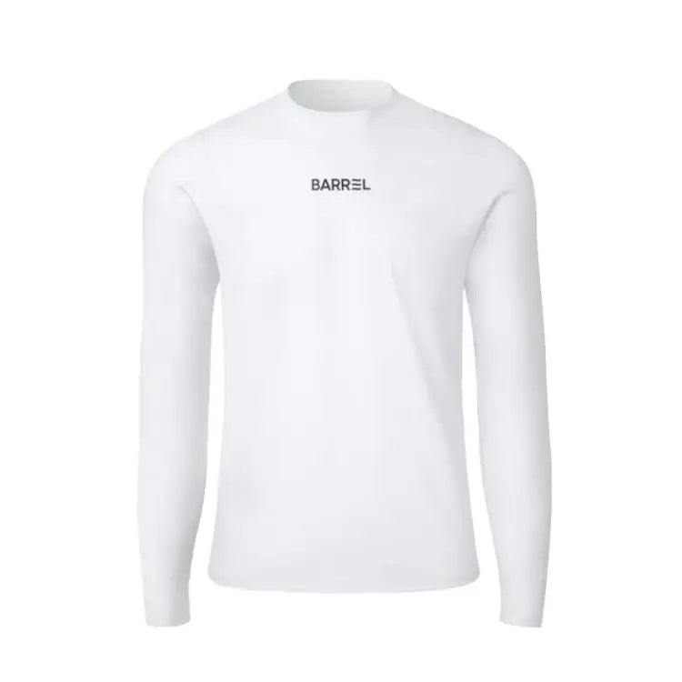Barrel Mens Essential RelaxFit Rashguard-WHITE - Barrel / White / S - Rashguards | BARREL HK