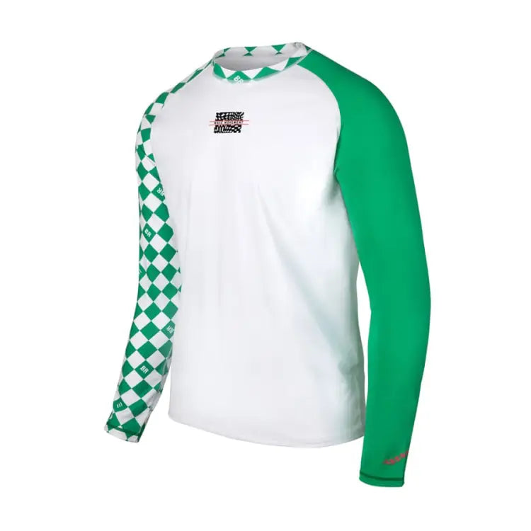 Barrel Mens Move RelaxFit Rashguard-GREEN - Rashguards | BARREL HK
