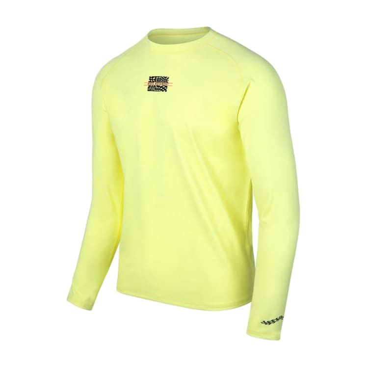 Barrel Mens Move RelaxFit Rashguard-YELLOW - Rashguards | BARREL HK