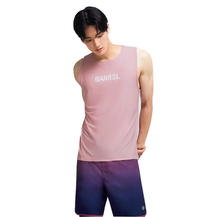 Barrel Mens Ocean Sleeveless Rashguard-PINK - Rashguards | BARREL HK