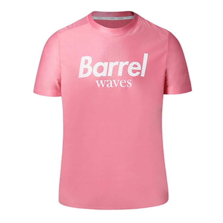 Barrel Mens Peak Short Sleeve Rashguard-ROSE PINK - XS / Rose Pink - Rashguards | BARREL HK