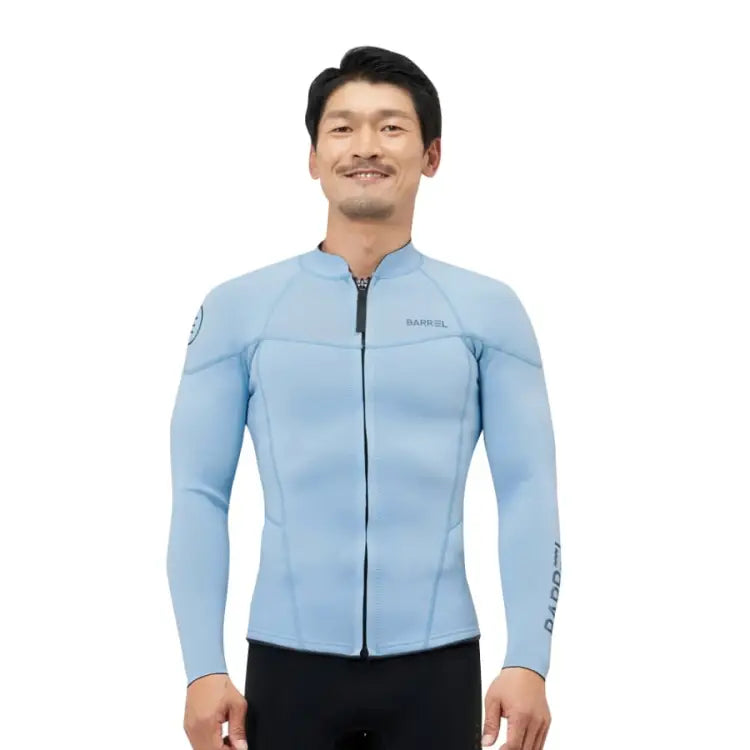 Barrel Mens Standard 2mm Neoprene Jacket-BLUE - Tops | BARREL HK