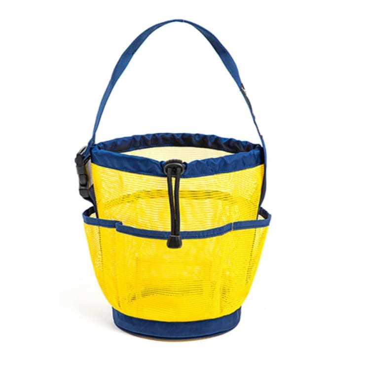 Barrel Mesh Shower Tote Bag-YELLOW - Yellow - Mesh Bags | BARREL HK
