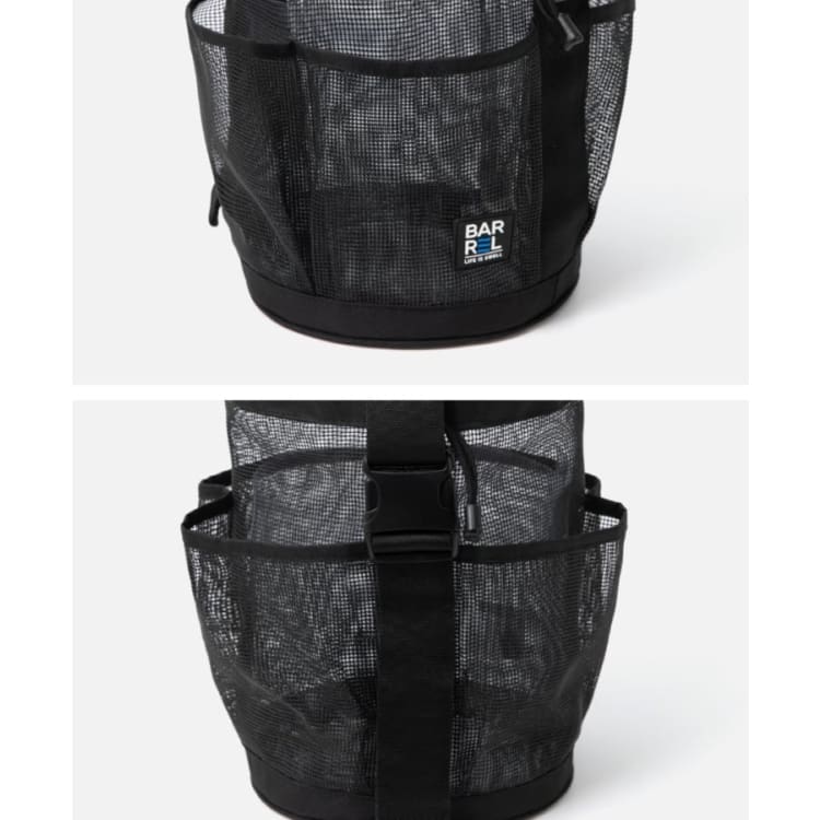 Barrel Mesh Shower Totebag-BLACK - Barrel / Black - Mesh Bags | BARREL HK