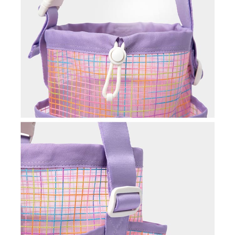 Bags / Mesh: Barrel Mesh Shower Totebag-LAVENDER - Barrel / Lavender / Accessories, Bags, Bags / Mesh, BARREL, BARREL HK | B4SUABG004LAVON