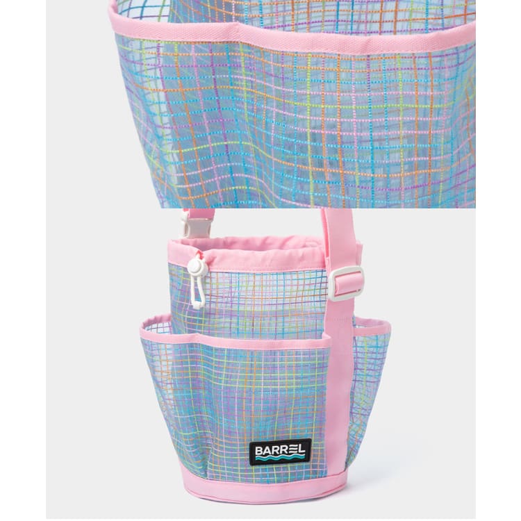 Bags / Mesh: Barrel Mesh Shower Totebag-PINK - Barrel / Pink / Accessories, Bags, Bags / Mesh, BARREL, BARREL HK | B4SUABG004PNKON