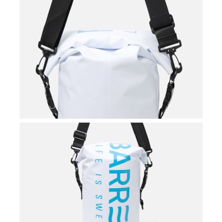 Barrel Piece Logo Dry Bag 10L-WHITE - Barrel / White - Dry Bags | BARREL HK