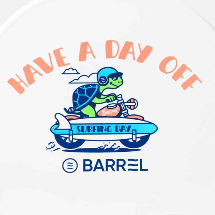 Barrel Riding Turtle Silicone Swim Cap - WHITE - Barrel / White / ON - Swim Caps | BARREL HK