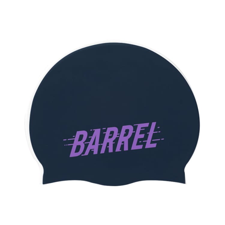 Barrel Rush Silicone Swim Cap - NAVY - Barrel / Navy / ON - Swim Caps | BARREL HK