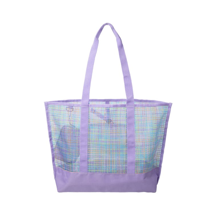 Bags / Mesh: Barrel Surfer Mesh Beach Bag-LAVENDER - Barrel / Lavender / Accessories, Backpacks, Bags, Bags / Mesh, BARREL | B4SUABG006LAVON