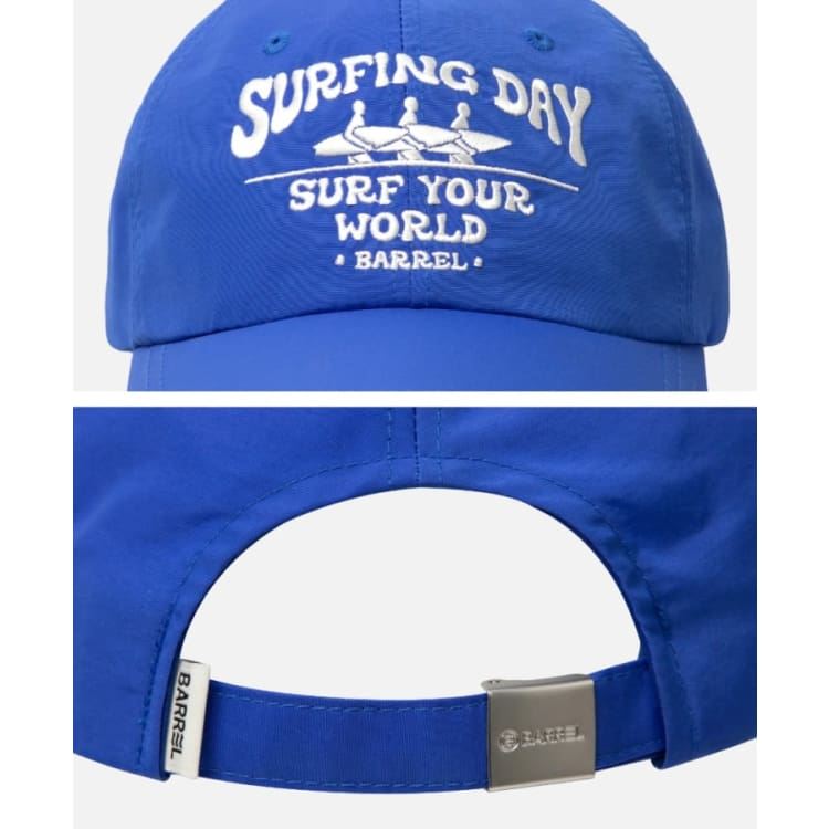 Barrel Surfer Nylon Ball Cap-BLUE - Barrel / Blue / ON - Surf Buckets | BARREL HK
