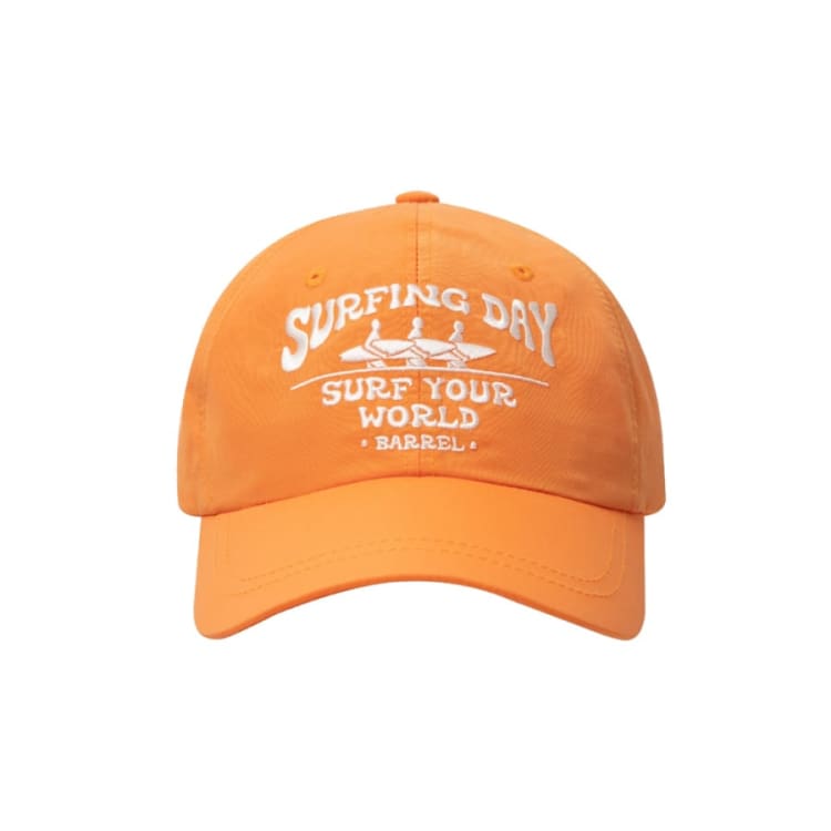 Barrel Surfer Nylon Ball Cap-ORANGE - Barrel / Orange / ON - Surf Buckets | BARREL HK