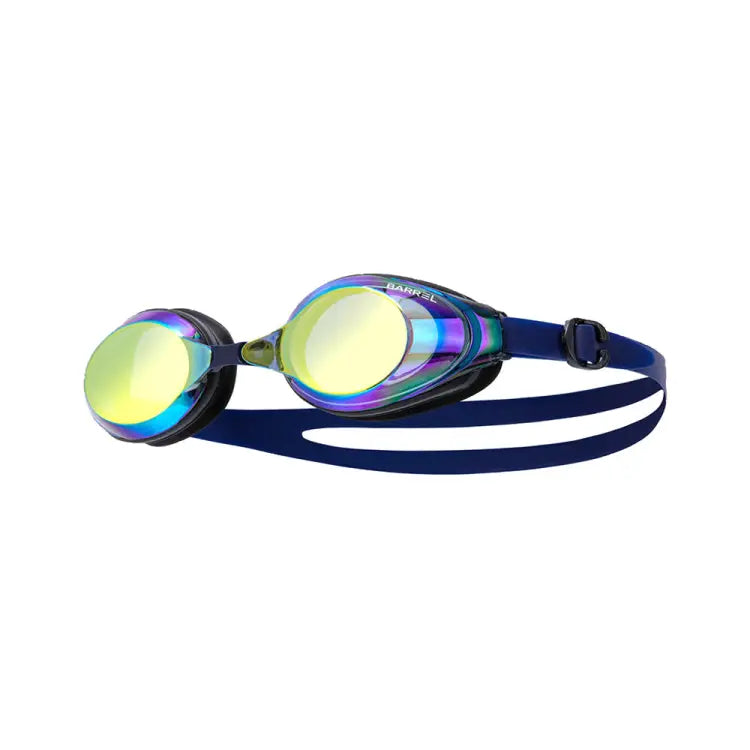 Swim Goggles: Barrel Training Mirror Swim Goggles-GOLD/NAVY - Barrel / Gold/Navy / OSFA / 2025, Accessories, BARREL, BARREL HK,