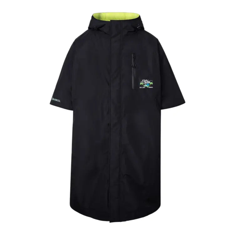 Swim Parka: Barrel Unisex All-Round Surfer Coat-BLACK - Barrel / Black / S (090) / BARREL, BARREL HK, Black, Clothing, Fashion