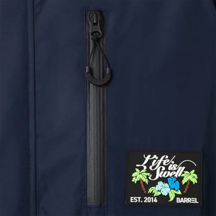 Swim Parka: Barrel Unisex All-Round Surfer Coat-NAVY - BARREL, BARREL HK, Black, Clothing, Fashion
