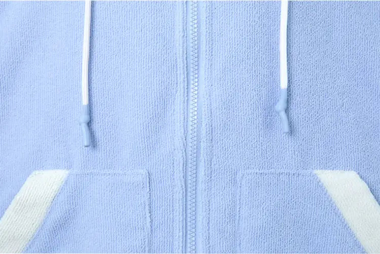 Towels & Ponchos: Barrel Unisex Solid Zipup Poncho Towel-AQUA - 2025, Accessories, Aqua, BARREL, BARREL HK