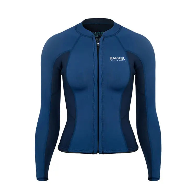 Tops: Barrel Women Active 2mm Neoprene Jacket-BLUE - BARREL, BARREL HK, Blue, BRIV24HKOPT03, Fashion | B4SWWNP001BLU085