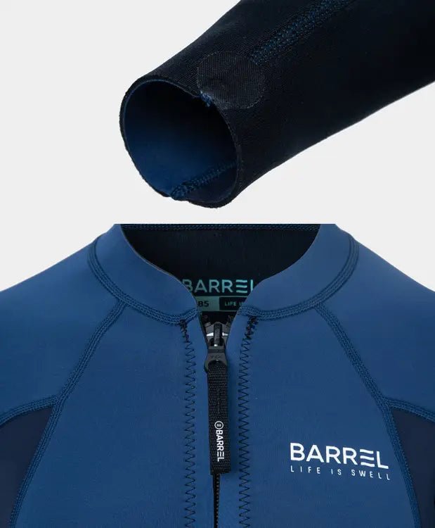 Tops: Barrel Women Active 2mm Neoprene Jacket-BLUE - BARREL, BARREL HK, Blue, BRIV24HKOPT03, Fashion | B4SWWNP001BLU085