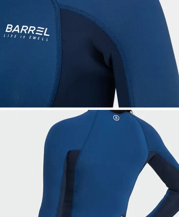 Tops: Barrel Women Active 2mm Neoprene Jacket-BLUE - BARREL, BARREL HK, Blue, BRIV24HKOPT03, Fashion | B4SWWNP001BLU085