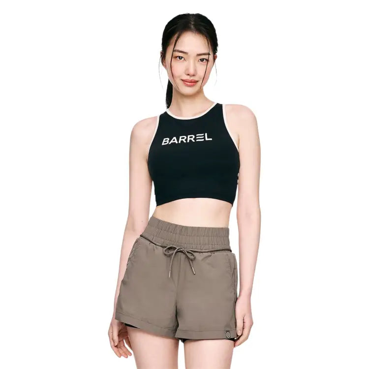 Swim Tops: Barrel Women Color Scheme Bra Top-BLACK - 2025, BARREL, BARREL HK, Black, BRIV25HKOP02