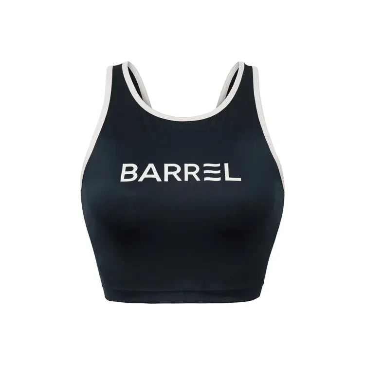 Swim Tops: Barrel Women Color Scheme Bra Top-BLACK - Barrel / Black / S (85) / 2025, BARREL, BARREL HK, Black, BRIV25HKOP02