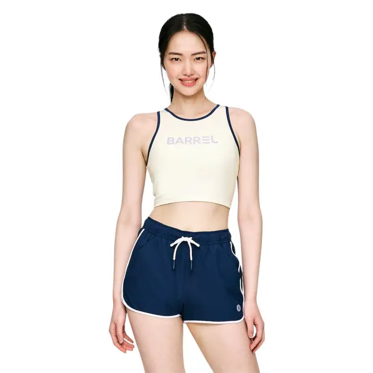 Swim Tops: Barrel Women Color Scheme Bra Top-IVORY - 2025, BARREL, BARREL HK, BRIV25HKOP02, Clothing