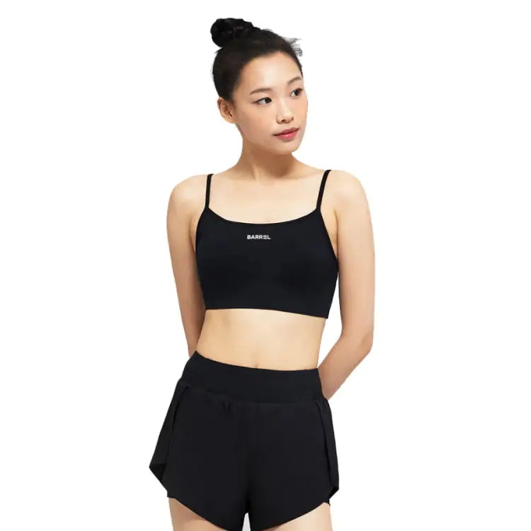 Barrel Women Essential Active Bra Top-BLACK - Barrel / Black / S (85) - Water/Sports Bras | BARREL HK
