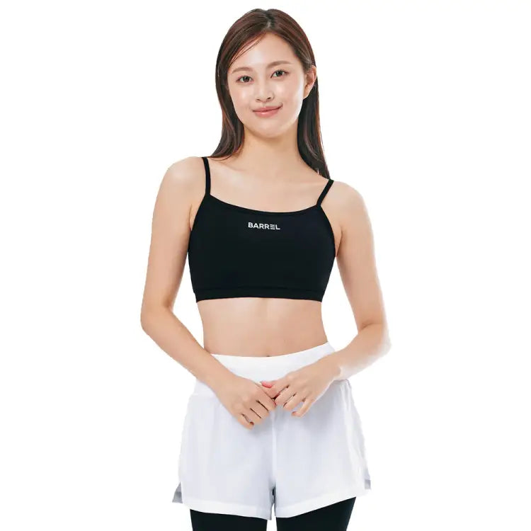 Swim Tops: Barrel Women Essential Active BraTop-BLACK - 2025, BARREL, BARREL HK, Black, BRIV25HKOP01