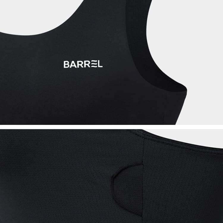 Barrel Women Essential Bra Top-BLACK - Water/Sports Bras | BARREL HK