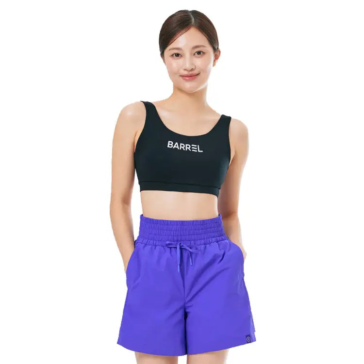 Swim Tops: Barrel Women Essential BraTop-BLACK - 2025, BARREL, BARREL HK, Black, BRIV25HKOP01