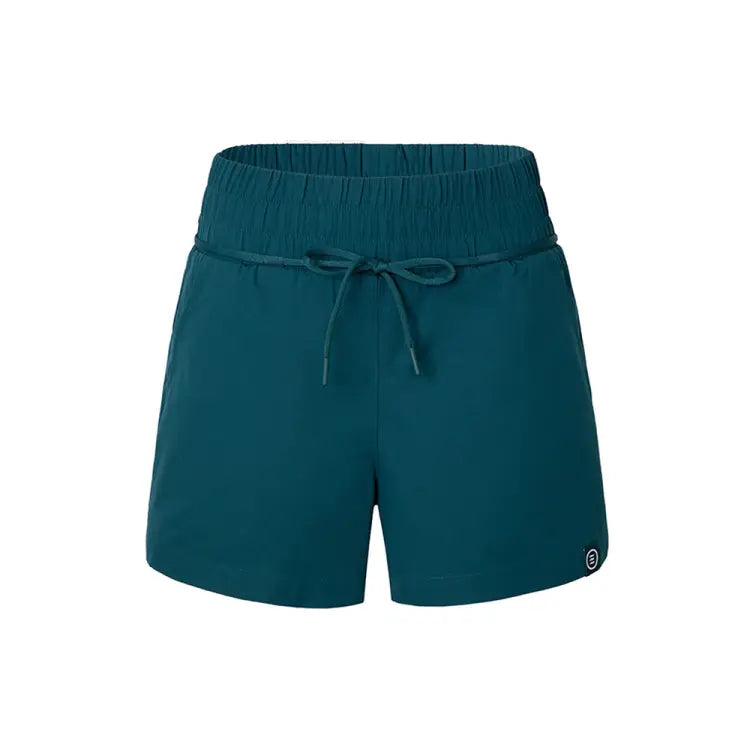 Boardshorts: Barrel Women Essential HW Half Leggings Shorts-GREEN - Barrel / Green / S (085) / 2025, BARREL, BARREL HK, Boardshorts, Bottom