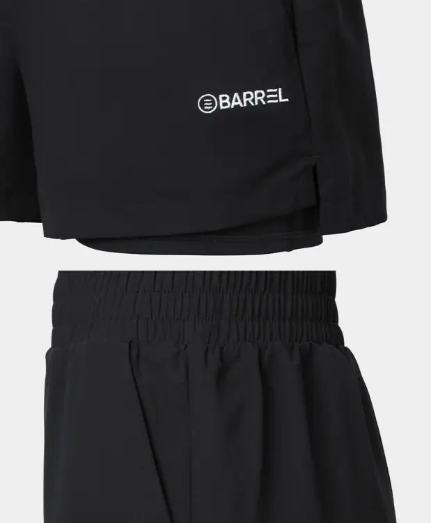 Boardshorts: Barrel Women Essential HW Leggings Shorts-BLACK - BARREL, BARREL HK, Black, Boardshorts, Bottom | B4SWWLP001BLK085