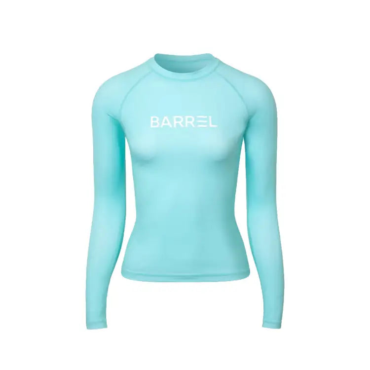 Rashguards: Barrel Women Essential Rashguard-MINT - Barrel / Mint / XS (080) / 2023, BARREL, BARREL HK, Barrel / Green / L, Barrel / Green