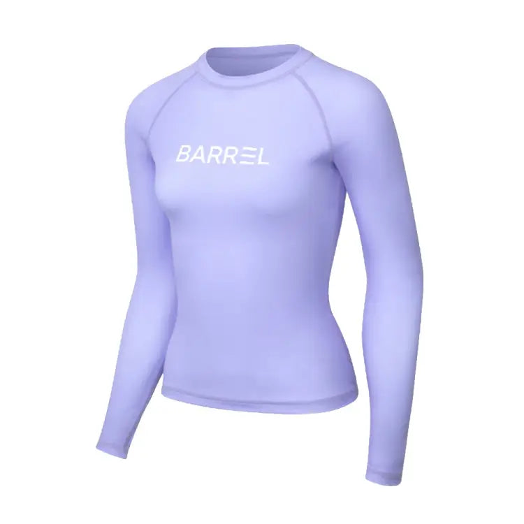 Rashguards: Barrel Women Essential Rashguard-PURPLE - 2023, BARREL, BARREL HK, Barrel / Green / L, Barrel / Green / M