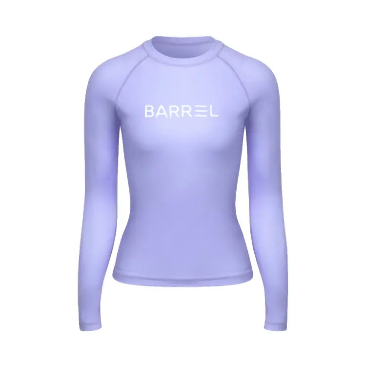 Rashguards: Barrel Women Essential Rashguard-PURPLE - Barrel / Purple / S (085) / 2023, BARREL, BARREL HK, Barrel / Green / L, Barrel