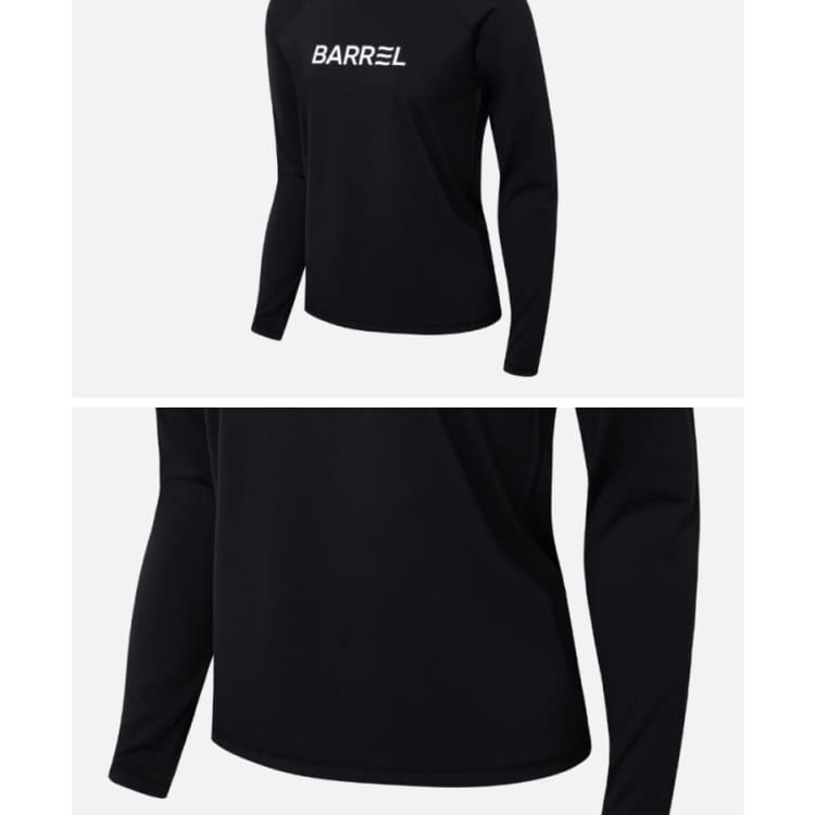 Barrel Women Essential RelaxFit Rashguard-BLACK - Rashguards | BARREL HK