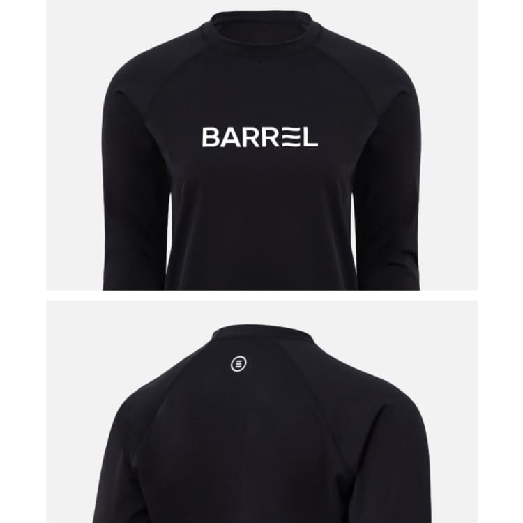 Barrel Women Essential RelaxFit Rashguard-BLACK - Rashguards | BARREL HK