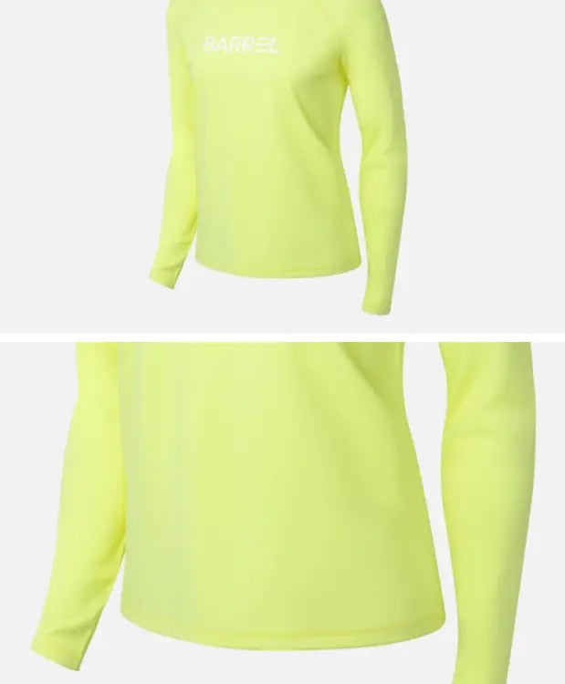 Barrel Women Essential RelaxFit Rashguard-YELLOW - Rashguards | BARREL HK