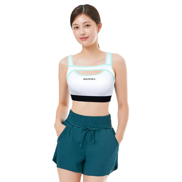 Swim Tops: Barrel Women Motion Bra Top-WHITE - 2025, BARREL, BARREL HK, BRIV25HKOP02, Clothing