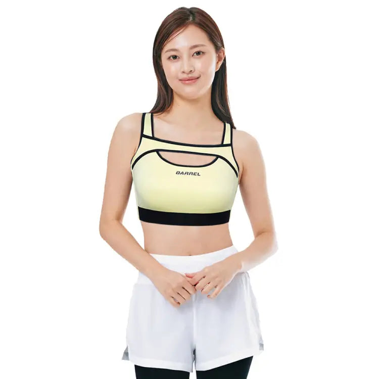 Swim Tops: Barrel Women Motion Bra Top-YELLOW - 2025, BARREL, BARREL HK, BRIV25HKOP02, Clothing