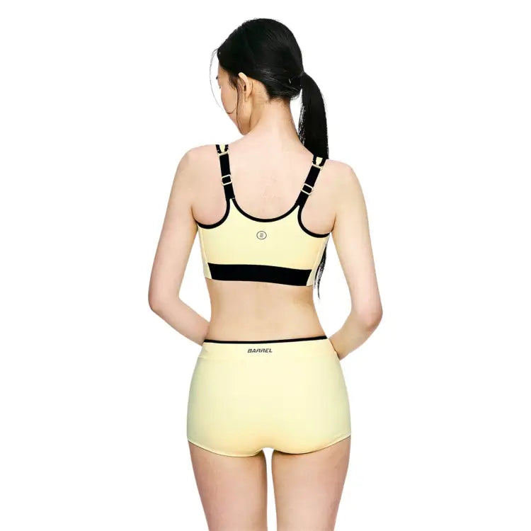 Swim Tops: Barrel Women Motion Bra Top-YELLOW - 2025, BARREL, BARREL HK, BRIV25HKOP02, Clothing