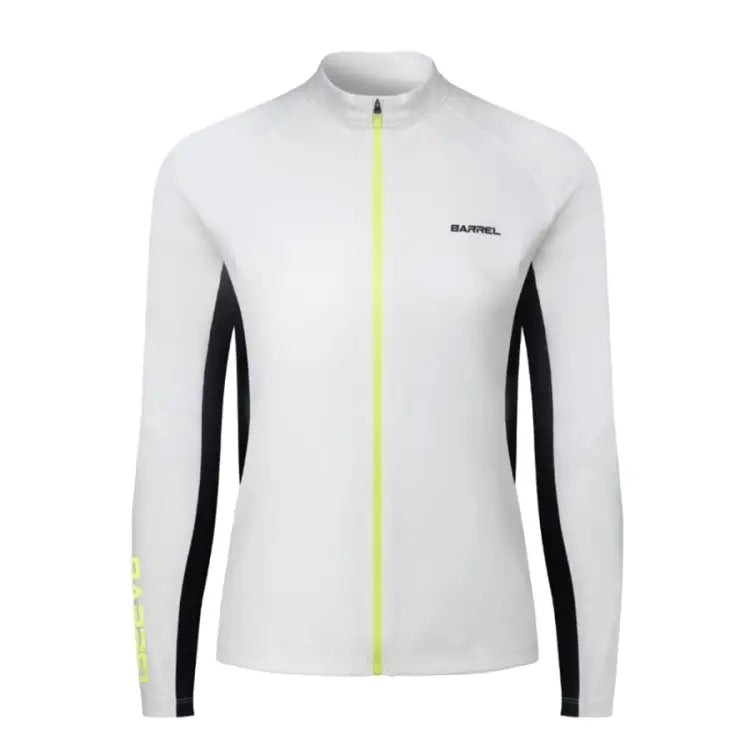 Barrel Women Motion Zip-up Rashguard-white – optcool